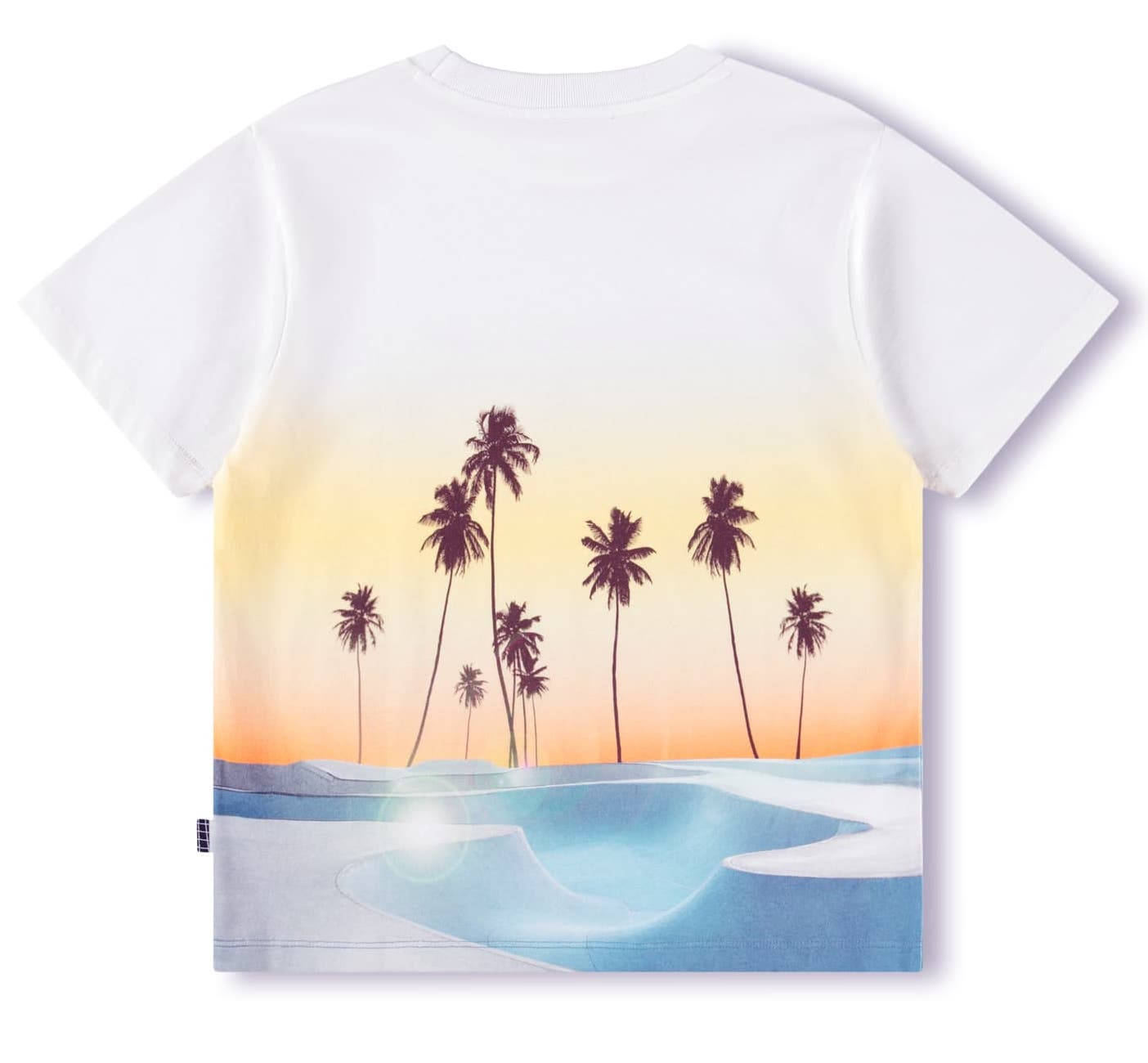 Molo Rodney Kurzarm T-Shirt in Weiß - Sunrise Skate Molo Rodney Kurzarm T-Shirt in Weiß - Sunrise Skate