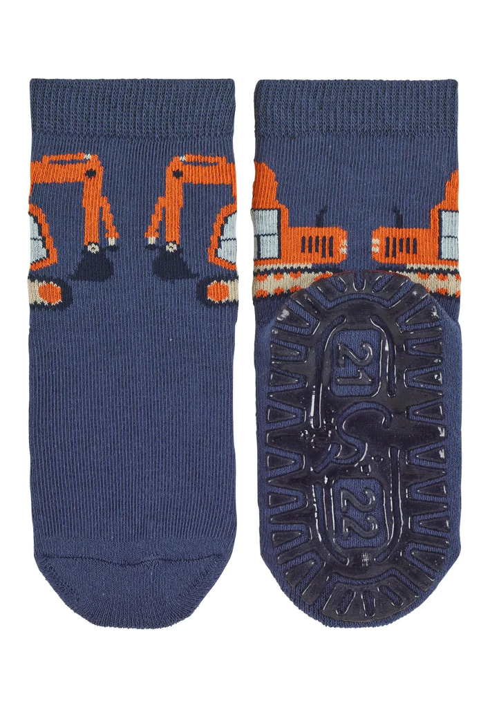 42715-620107188a133_1024x1024 Sterntaler Fliesen Flitzer Stoppersocken Bagger - Blau