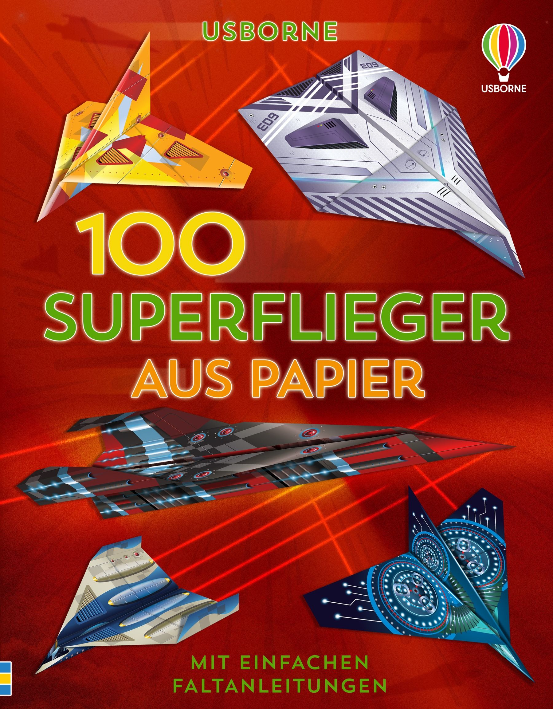 superpapierflieger Usborne 100 Superflieger aus Papier