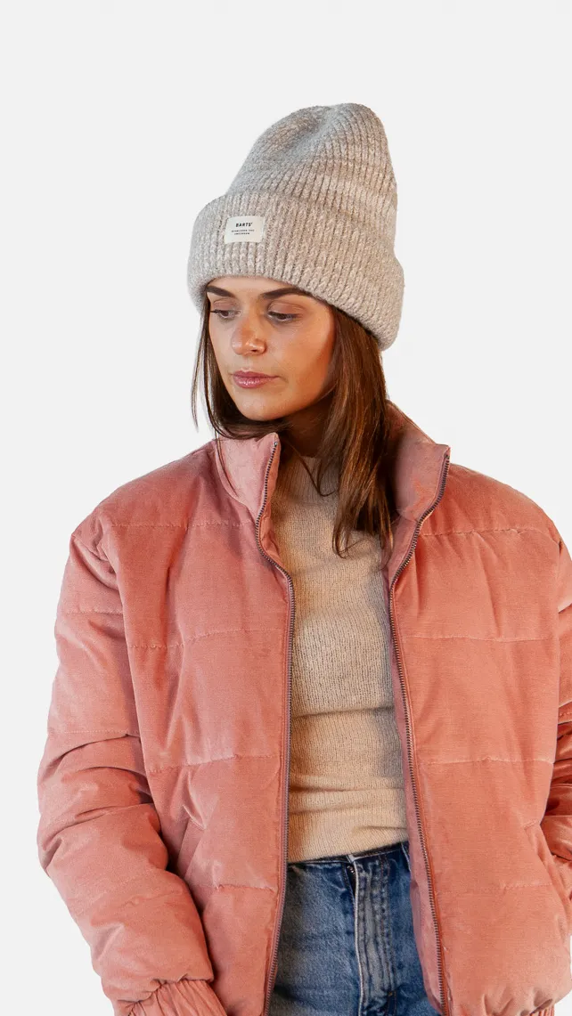Barts Owlet Beanie Mütze Beige Gesprenkelt