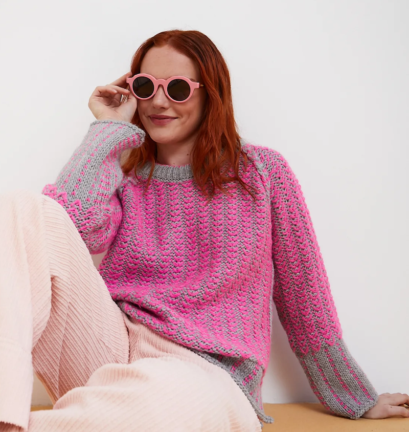 Dr Bloom Prime Pullover - Strickpulli in in Pink Dr Bloom Prime Pullover - Strickpulli in in Pink