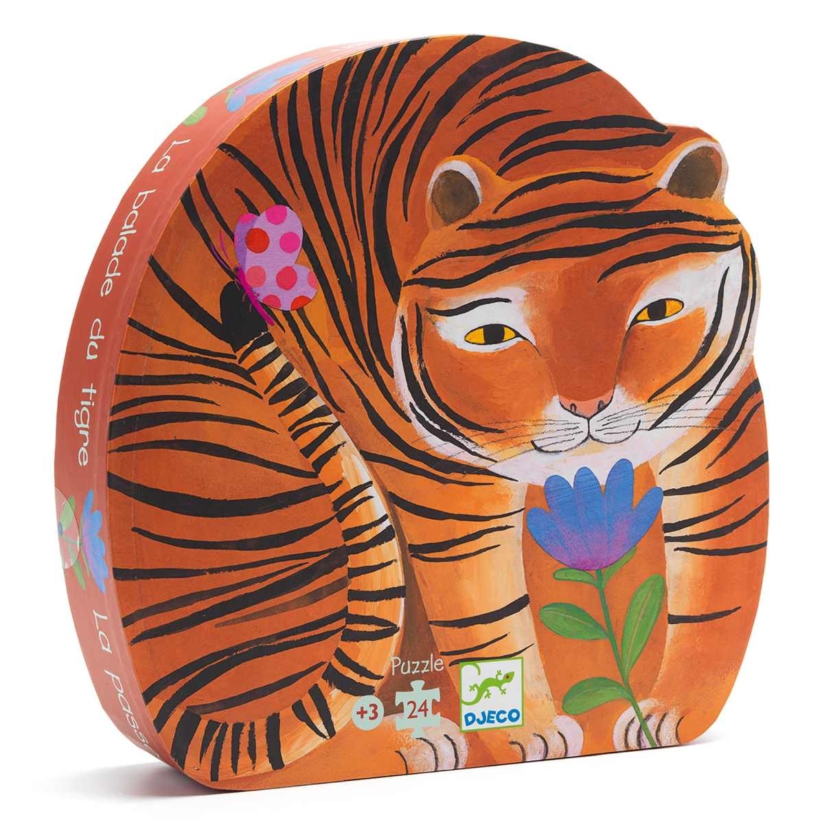 DJ07201-Puzzle-Der-Tiger-geht-spazieren-24-Teile-1 Djeco Puzzle Der Tiger Geht Spazieren - 24 Teile
