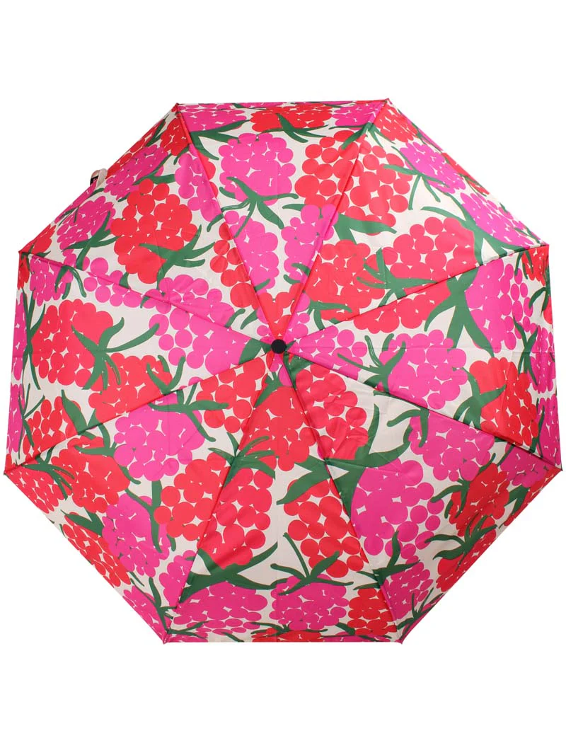 Danefea Danumbrella Regenschirm/Knirps automatisch - Super Pink/Bright Red MAXI BERRY