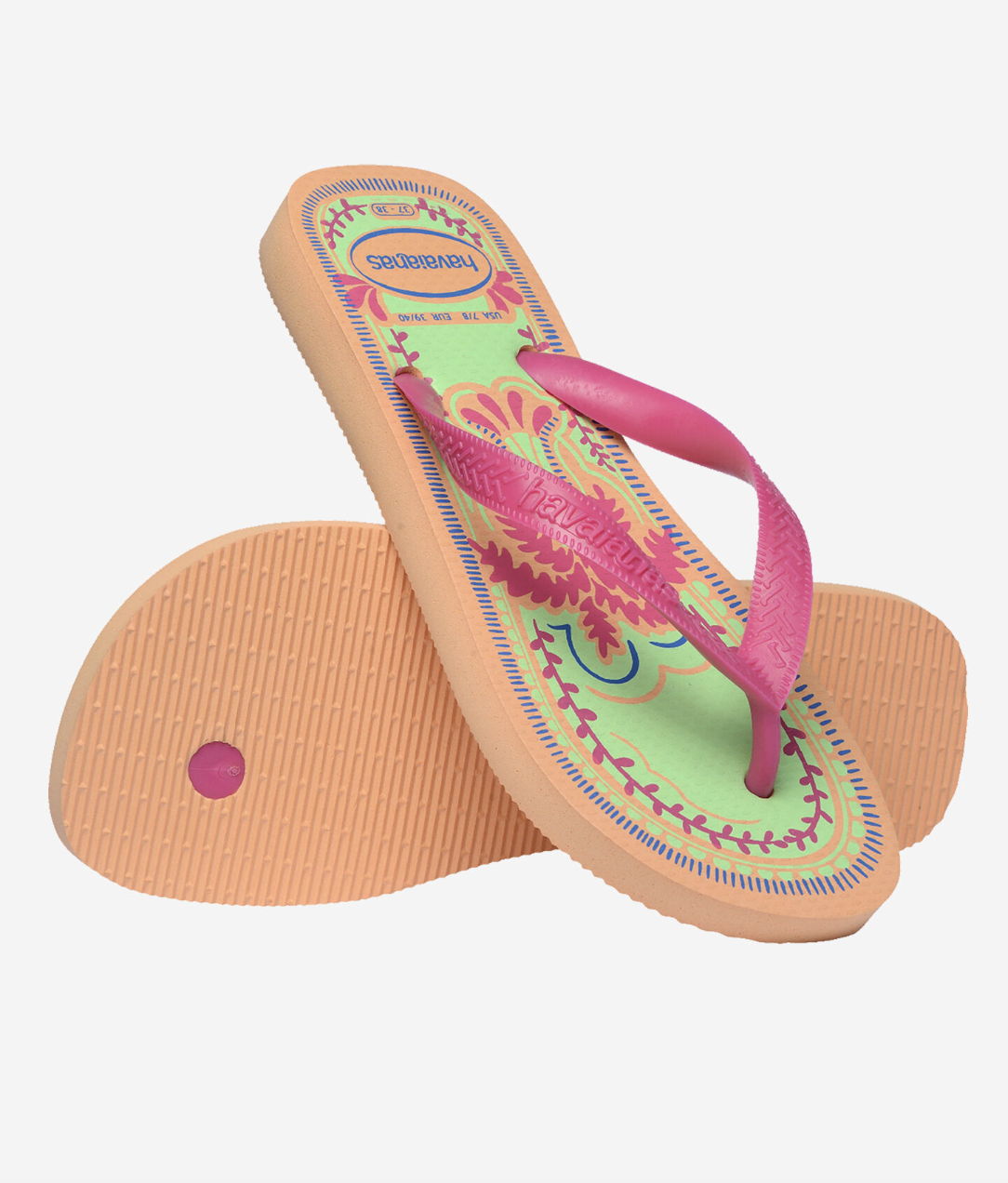 Havaianas Damen Flip Flop Top Summer Vibes - Tropical Havaianas Damen Flip Flop Top Summer Vibes - Tropical