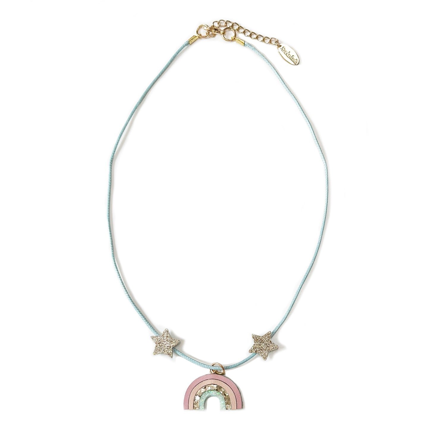 Y200S Rockahula Halskette Shimmer Rainbow Necklace - Glitzer Regenbogen