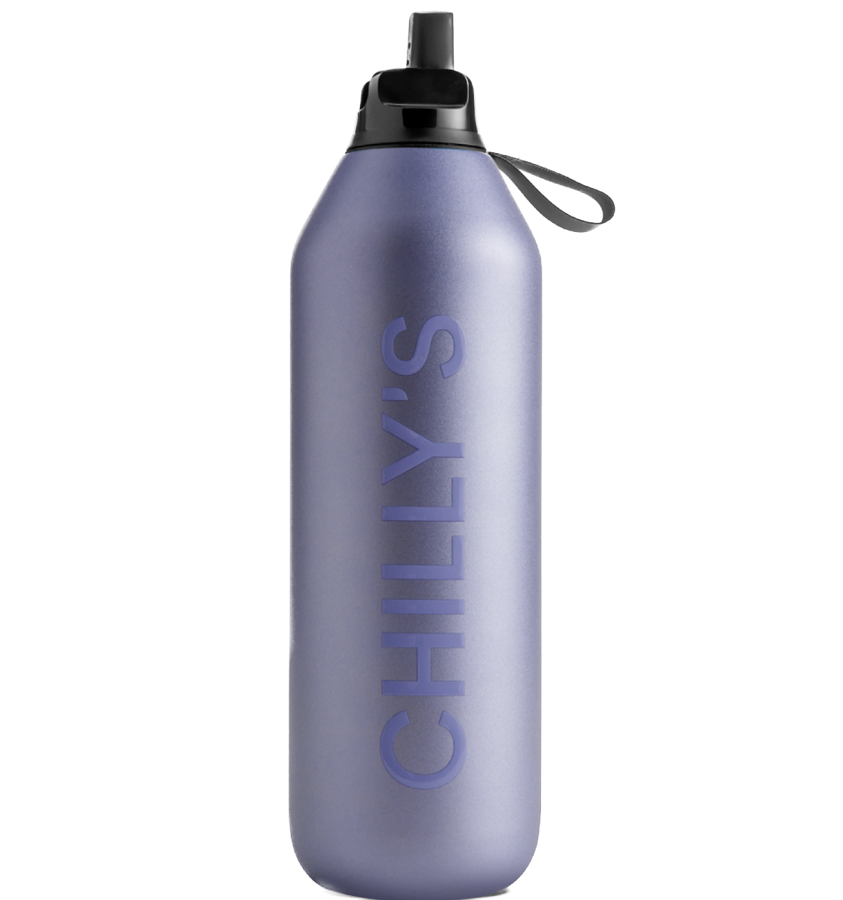 Chilly`s Series 2 Flip Sport Thermosfasche - 1000ml - Flip Matte Metallic Lavender