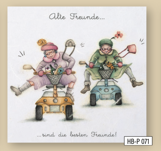 Sweet Design Kunstwerk aus Holz - Holzbild - Alte Freunde... sind die besten Freunde!