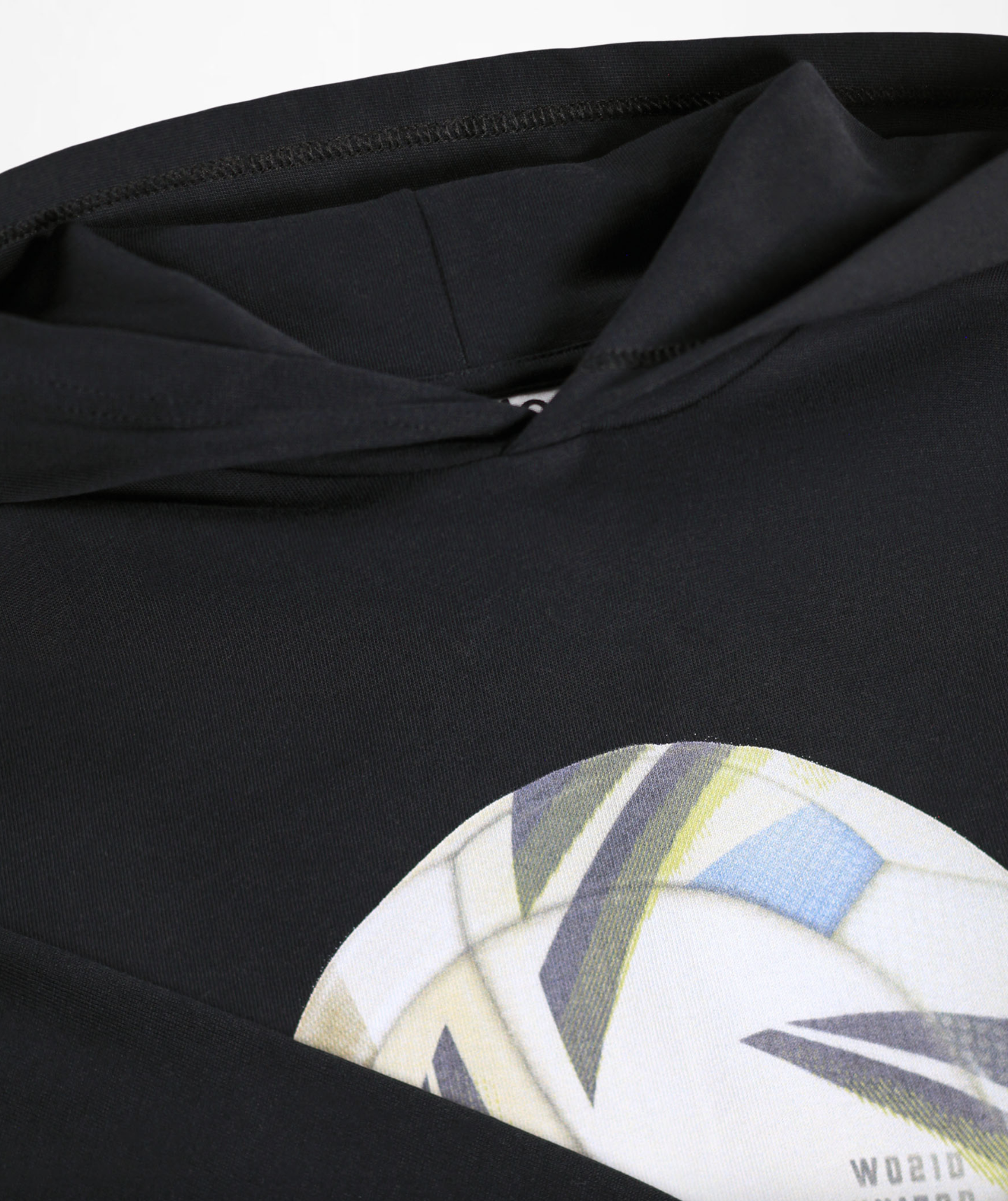 Molo Ratata Hoody Sweatshirt GOTS Bio-Baumwolle in Schwarz - Fußball