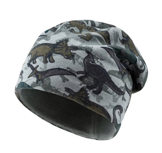 Sterntaler Beanie aus Sweat mit Dinosaurier Sterntaler Beanie aus Sweat mit Dinosaurier