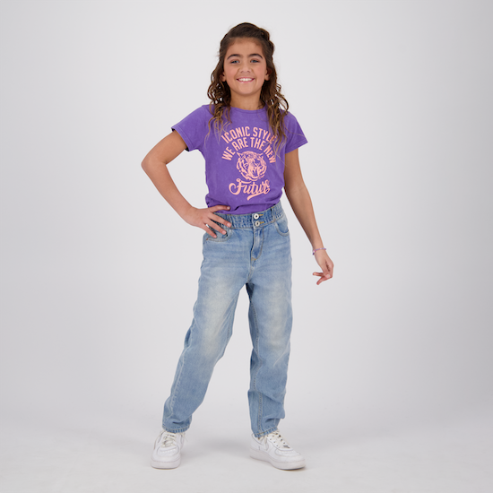 AW23KGD42104_Chiara-Waistband_Old-Vintage_MODEL4 Vingino Jeans Chiara Waistband in Old Vintage