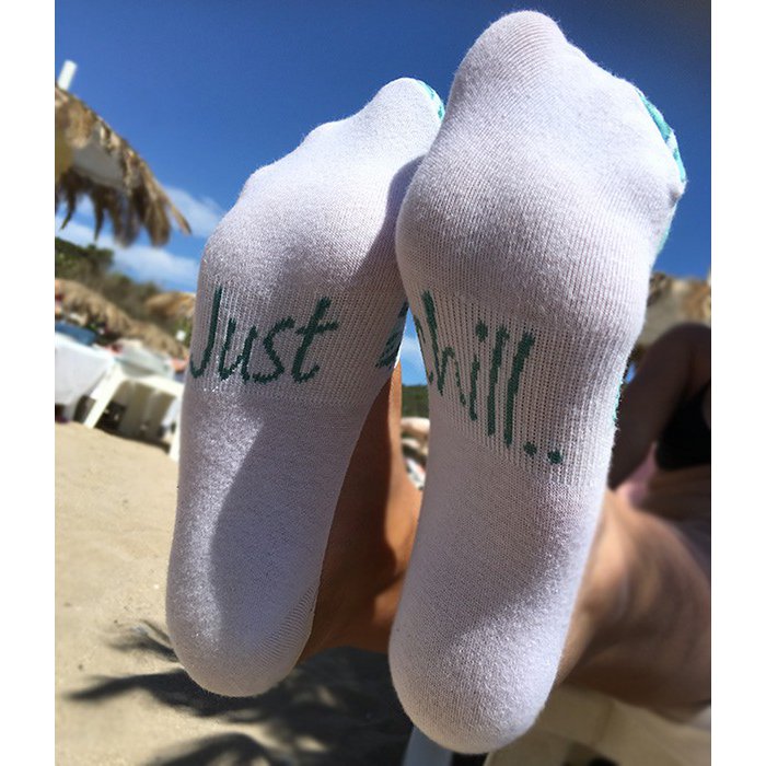 Love Ibiza Sneakersocken Palmen - Just Chill