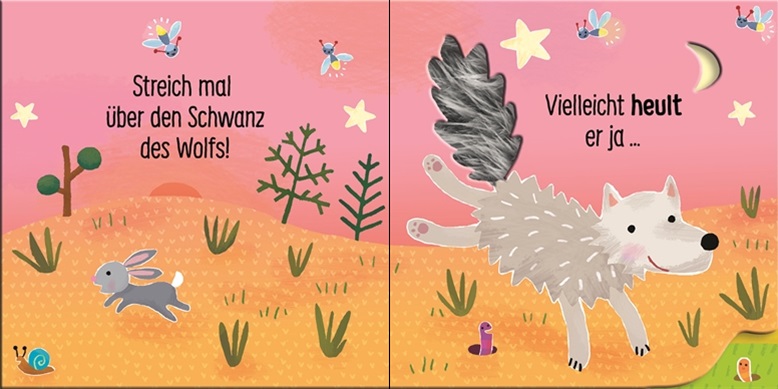create_spread-57 Usborne Ich brumme! Glaubst du nicht? Dann Kraule mich!