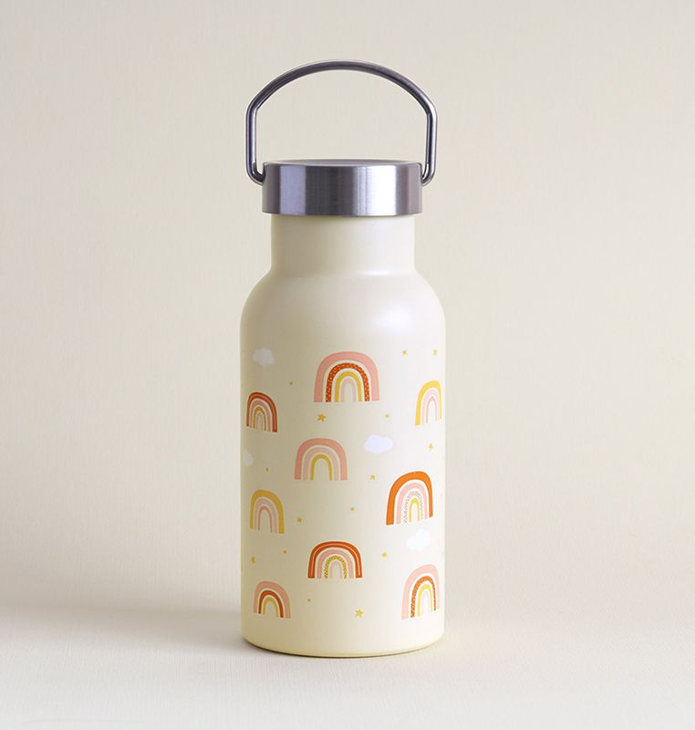 image_133-008-103_4 A Lovely Little Company Thermos Edelstahl Trinkflasche mit Strohhalm - Regenbogen