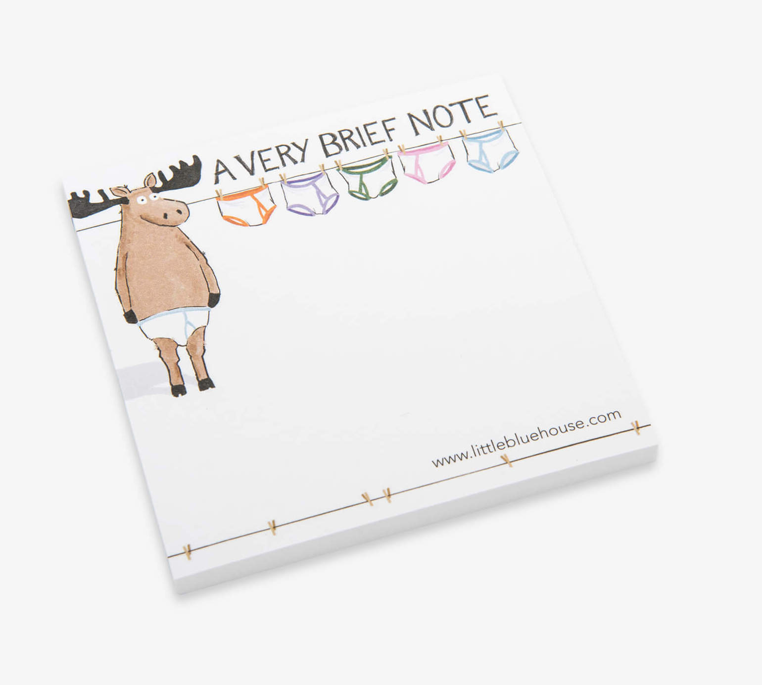 Little Blue House Klebezettel - A Very Brief Note Sticky Notes - SALE