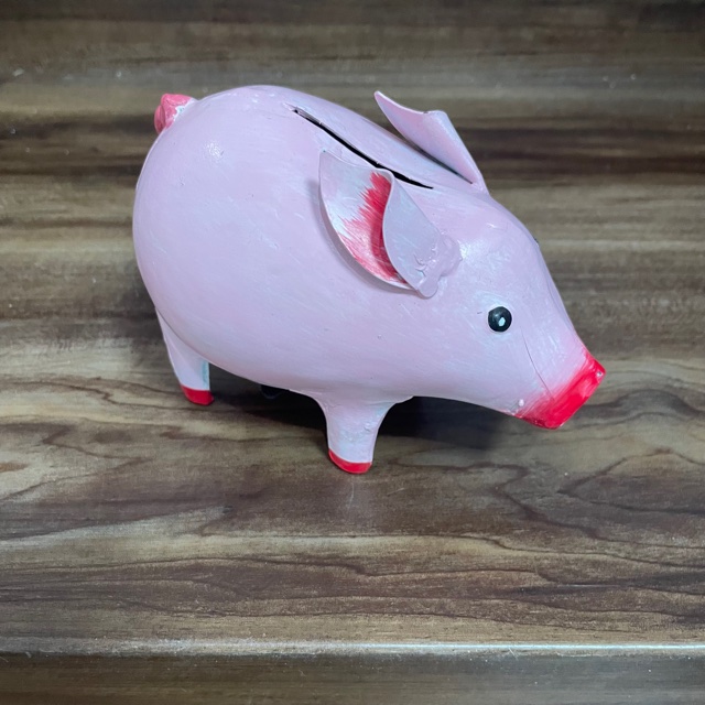 Pape Kunstgewerbe Sparschwein - Mini - Rosa