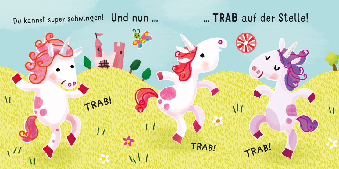 Usborne Tanz mit uns! Schwing die Hufe mit den Einhörnern