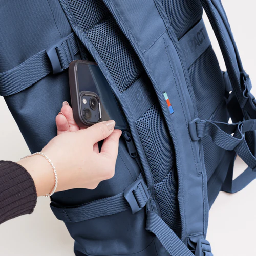 GOT BAG ROLLTOP 2.0 OCEAN BLUE - Nachhaltiger Rucksack Meeresblau 
