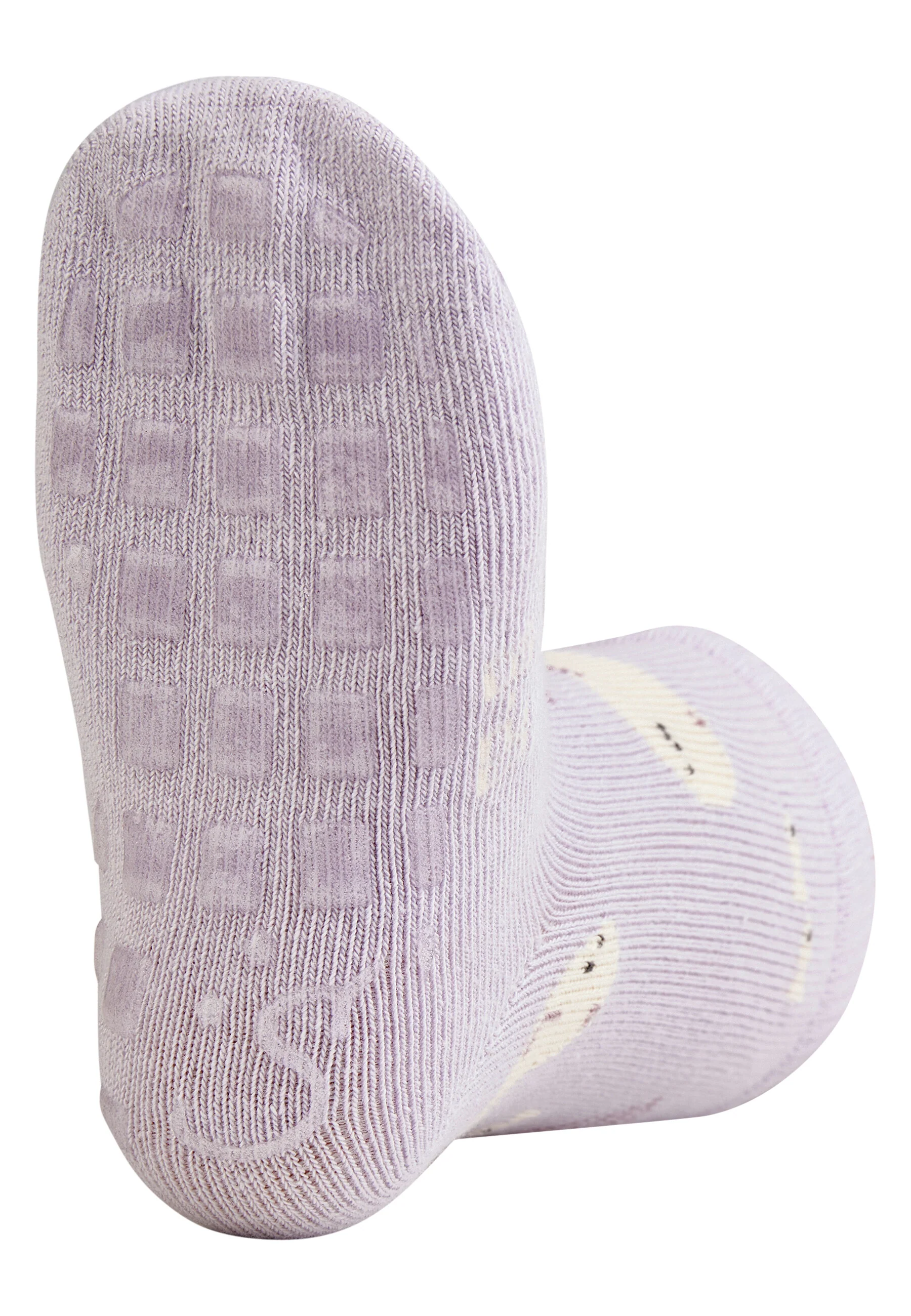 Sterntaler ABS Socken 2er-Pack Rutschfest in Rosa & Flieder - Seepferd & Wal