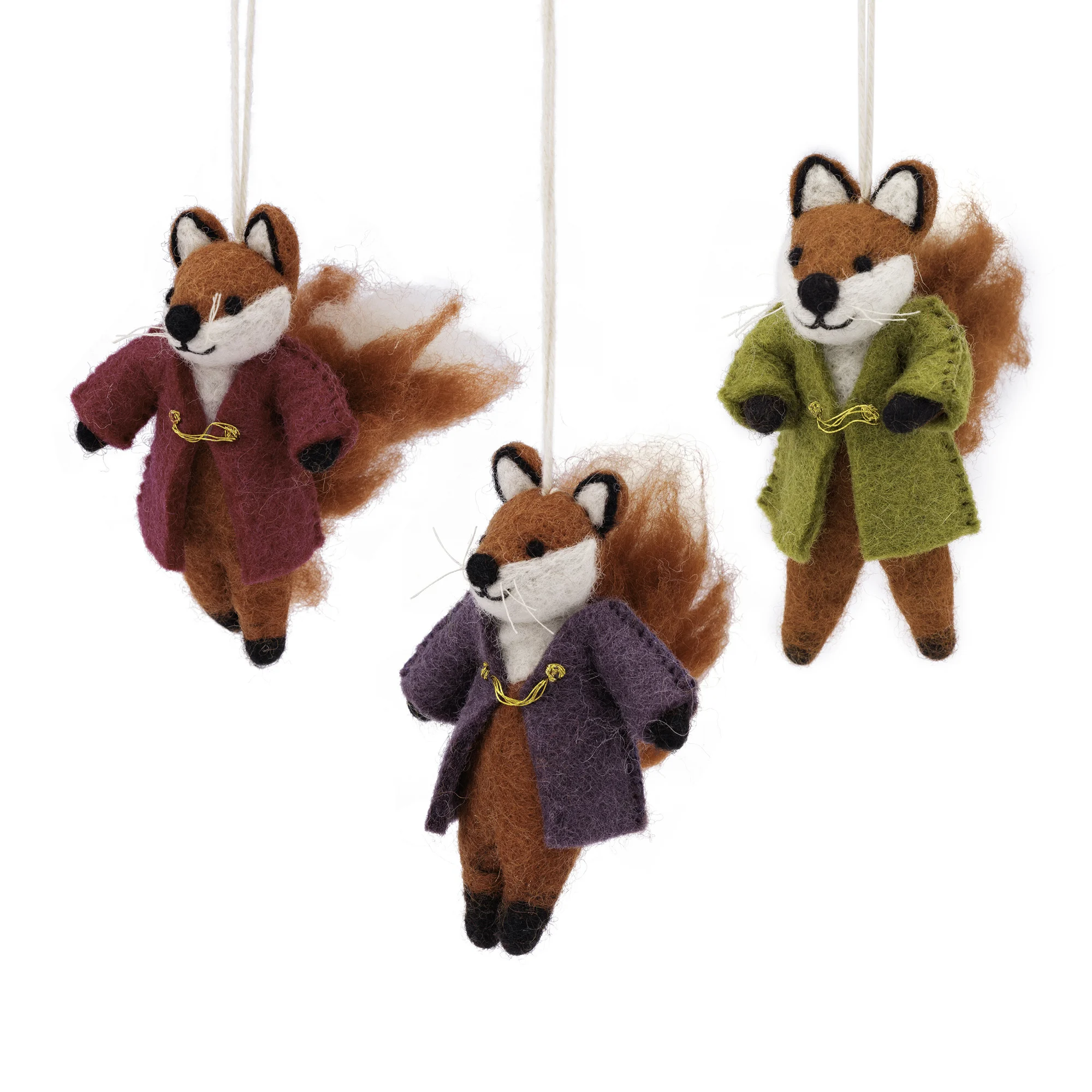 Filz Anhänger Weihnachtsdekorationen Indian Summer- Fuchs