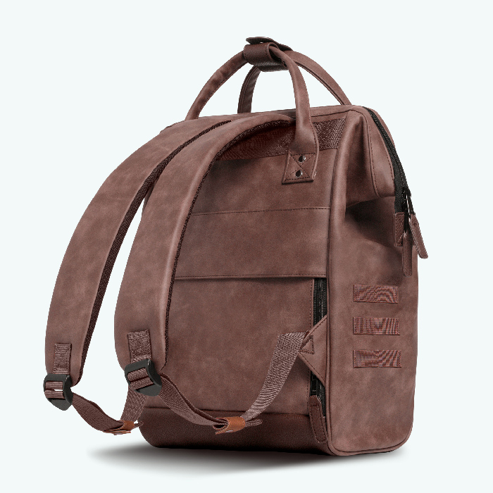 TDM-S22-ADVENTURER-MEDIUM-PAPEETE-3-4DOS-BD Cabaia Rucksack PAPEETE Medium mit Laptop-Fach - Braun