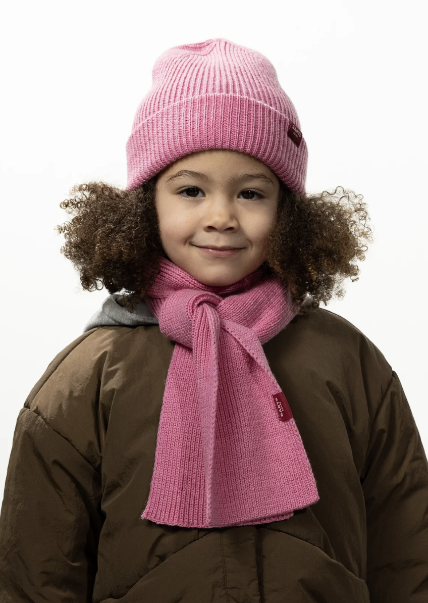 Barts Kids Makalyn Beanie Mütze mit Merinowolle - Rose Barts Kids Makalyn Beanie Mütze mit Merinowolle - Rose
