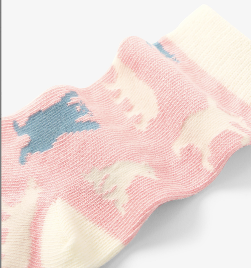 Little Blue House Kinder Socken in Rosa - Polar Bears - Eisbären 