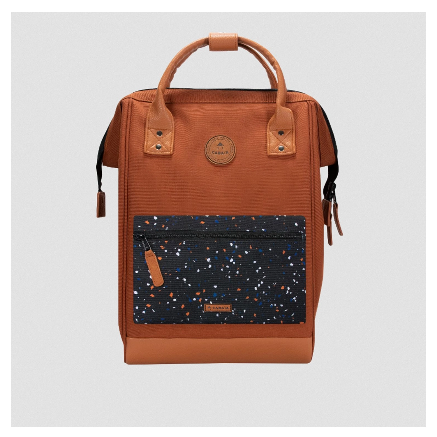 Cabaia Rucksack TURIN Large mit Laptop-Fach - Camel Braun