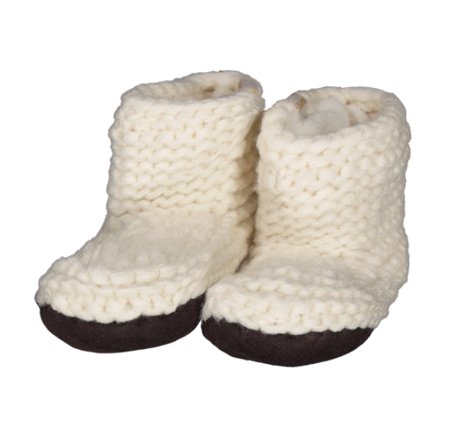 Barts Baby Yumasi Strickschuhe - Cream Barts Baby Yumasi Strickschuhe - Cream