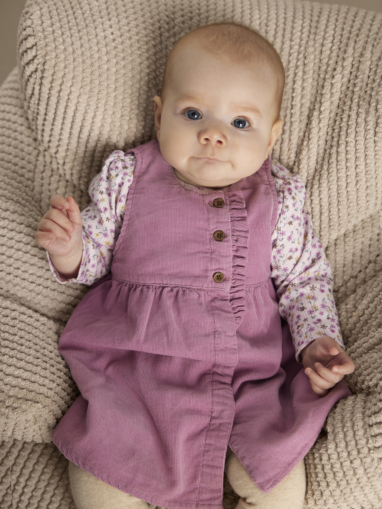 Minymo Baby Kord-Kleid/Spencer - Mauve Orchid/FliederRosa Minymo Baby Kord-Kleid/Spencer - Mauve Orchid/FliederRosa