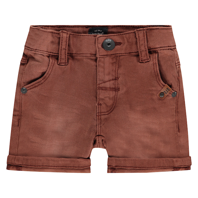 BBE22107215_1 Babyface Jog Jeans Short in Caramel Braun