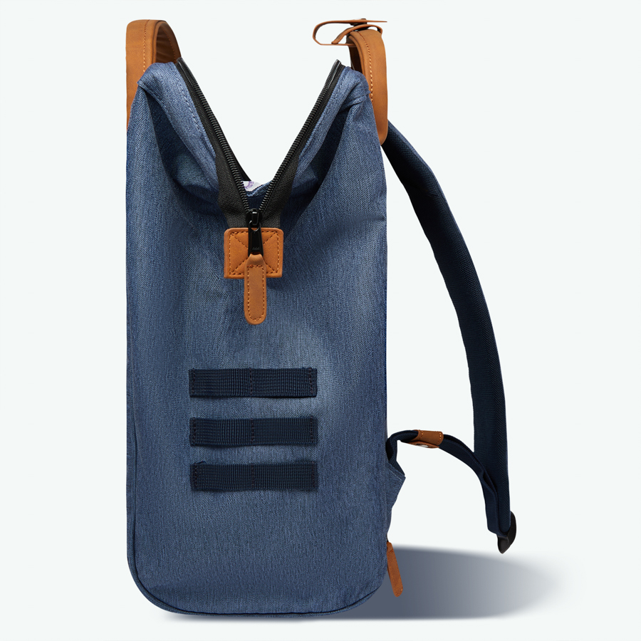 PARIS_LARGE_BACKPACK_ADVENTURER_PARIS_6 Cabaia Rucksack PARIS Large mit Laptop-Fach - Marineblau Meliert