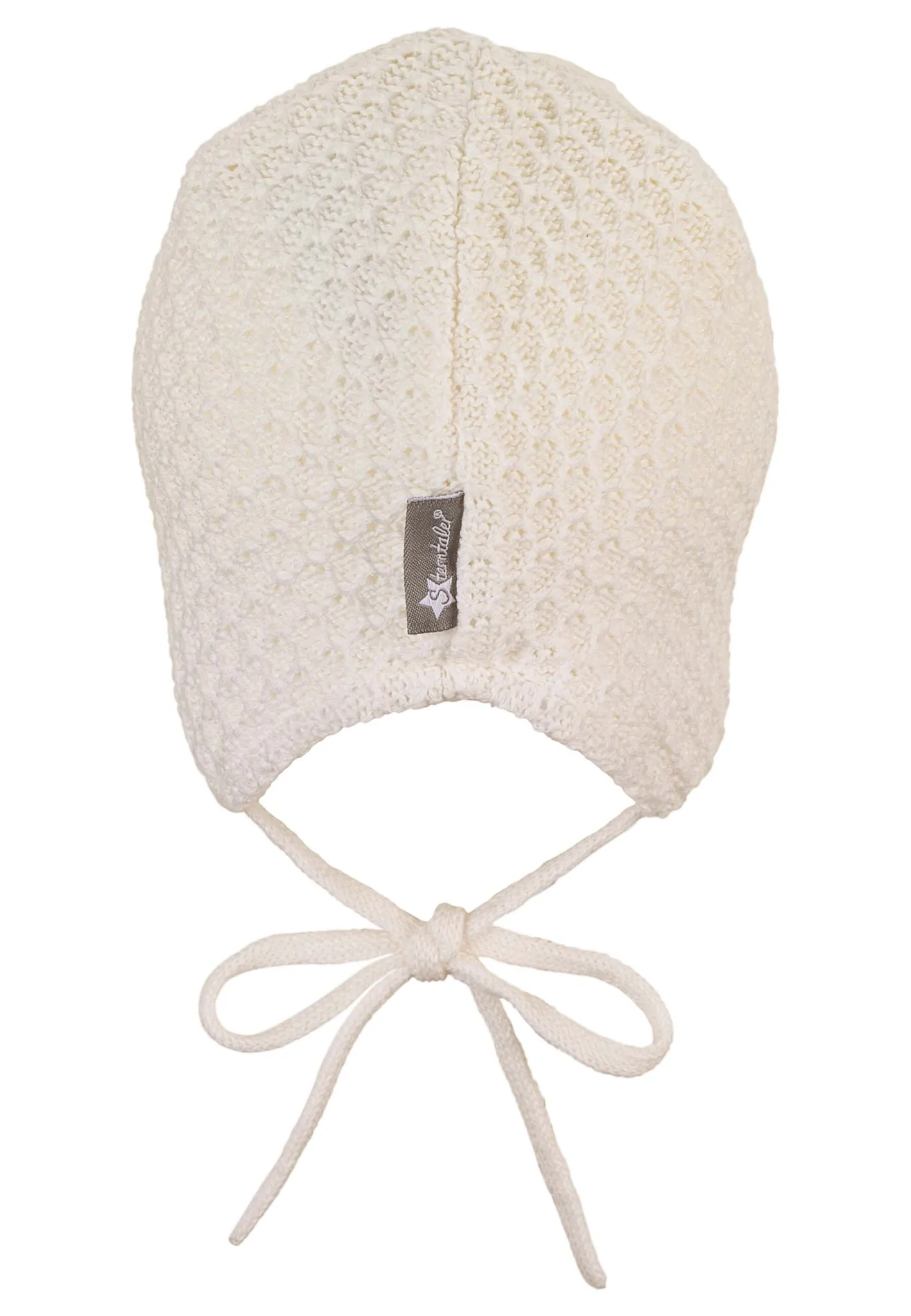 Sterntaler Neugeborenenmütze mit Baumwollfleece Futter (Bio) in Creme