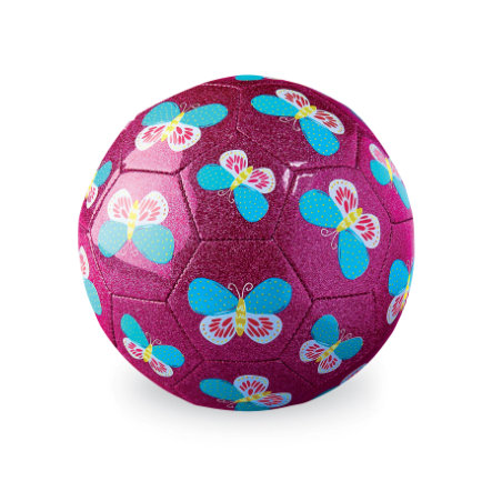 metterschlking Crocodile Creek Spielzeug Ball 18 cm - Natur - Glitzer Schmetterling