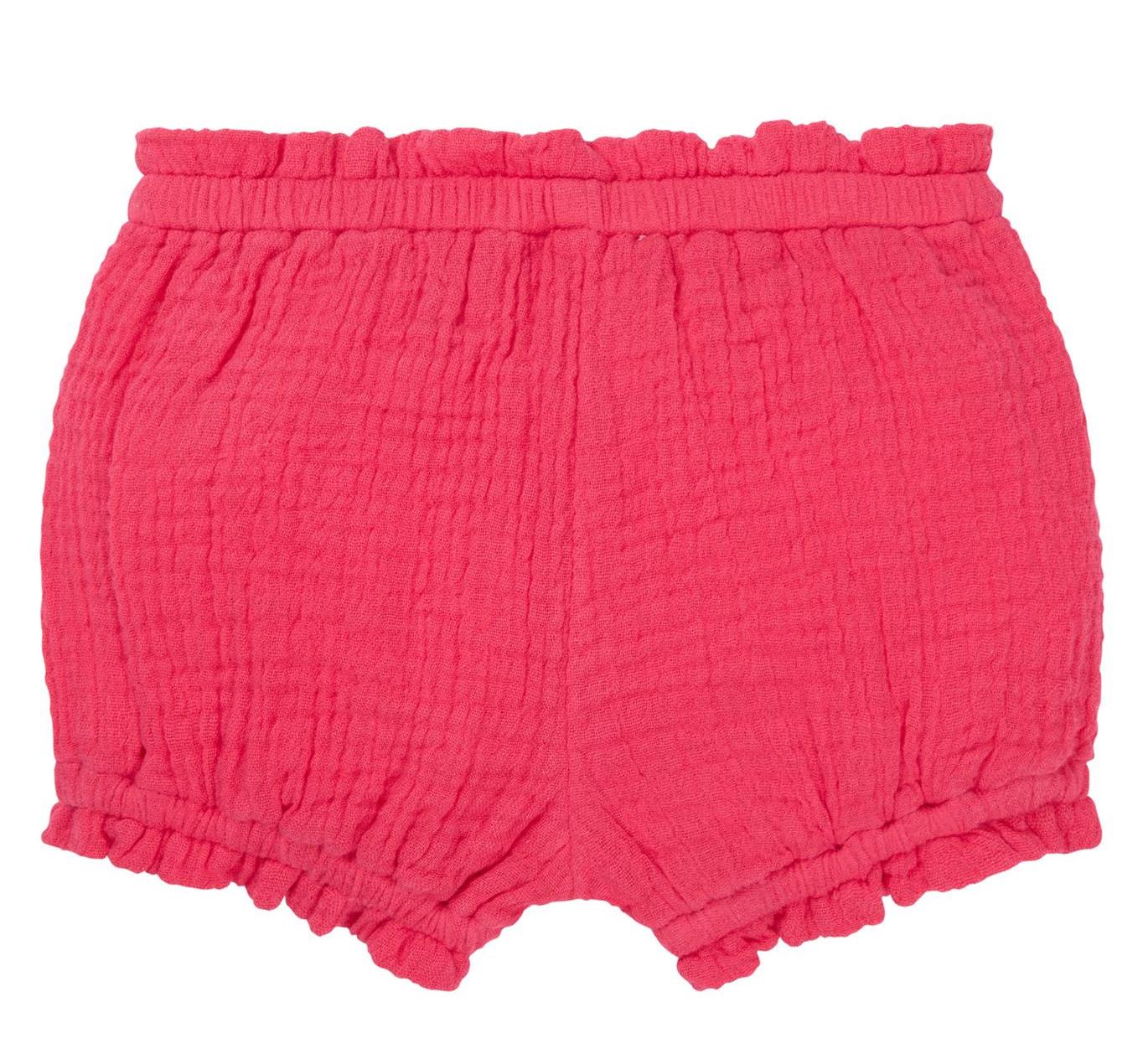 Noppies Mojave Baby GOTS Musselin Short in Raspberry - Himbeer-Pink - SALE