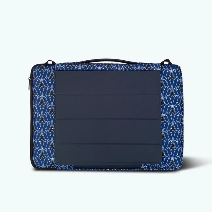 Cabaia Laptoptasche Laptop Case SANTA FE 13/14 Zoll - Blaues Design - SALE