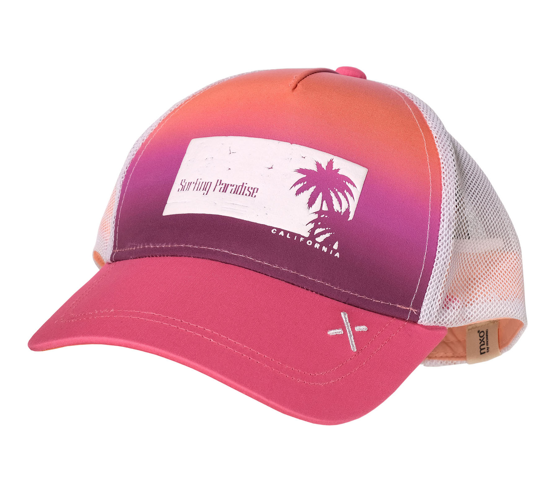 Maximo Cap in Farbverlauf Pink Lila Sunset- Surfing Paradise Maximo Cap in Farbverlauf Pink Lila Sunset- Surfing Paradise