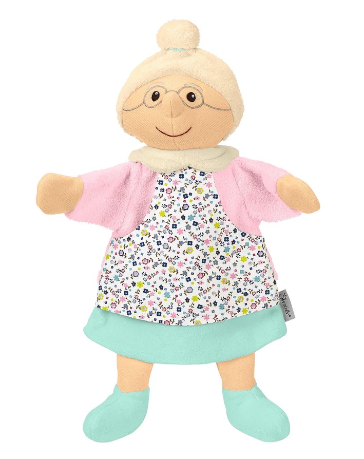 1710-60081e1a30397_1024x1024-Kopie Sterntaler Handpuppe Oma, 32 cm für das Kasperletheater