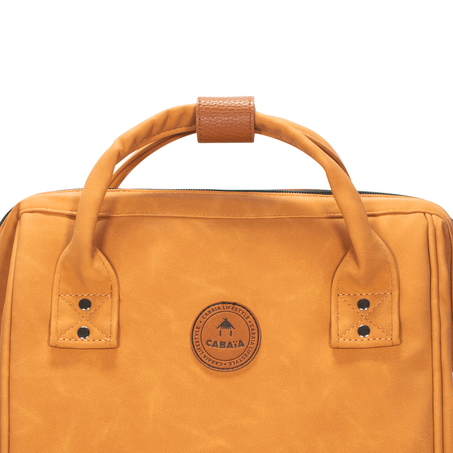 TDM-S21-MOSCOU-MEDIUM-ANSES-BD Cabaia Rucksack MOSCOU Medium Laptop-Fach - Braun