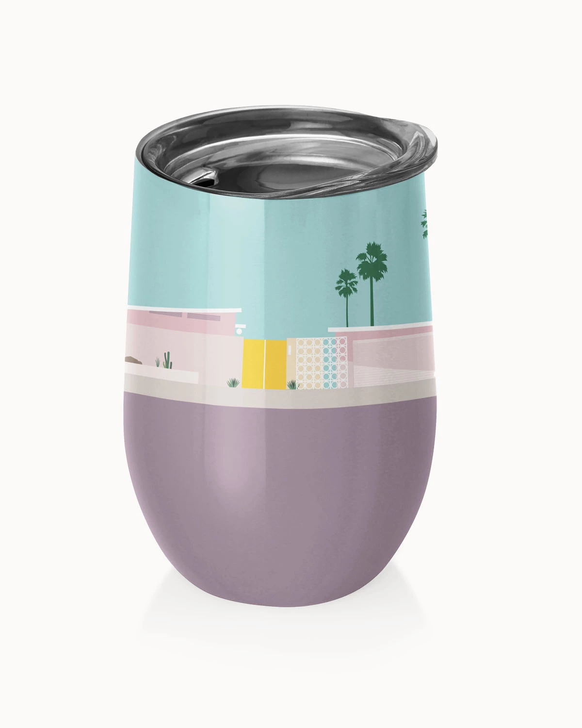 chic mic bioloco Office Edelstahl Becher - Palm Office