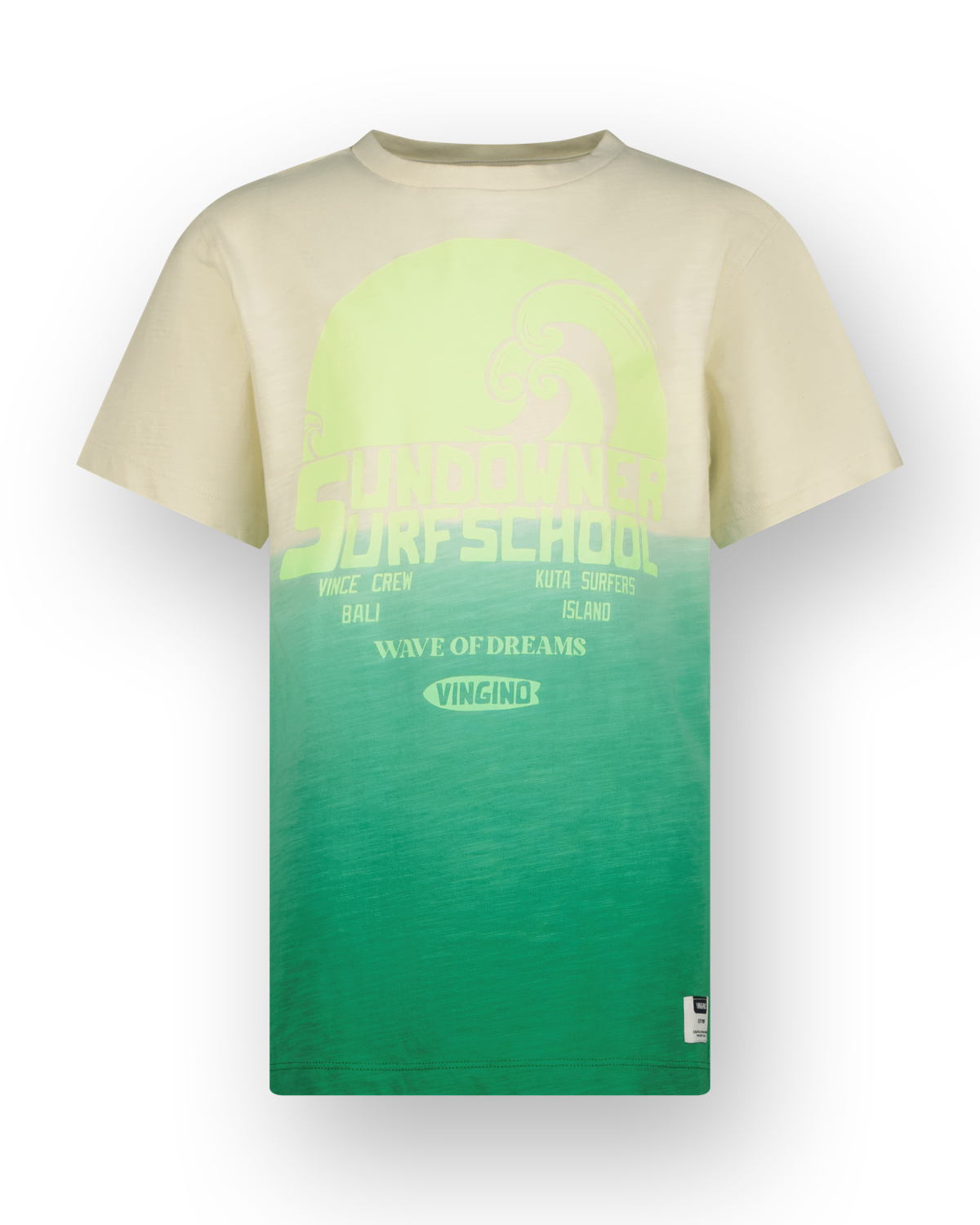 Vingino Hilo T-Shirt in Cactus Green - Farbverlauf Vingino Hilo T-Shirt in Cactus Green - Farbverlauf