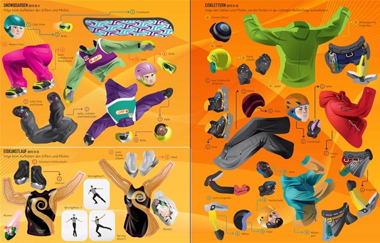 create_spread-29 Usborne Mein Anzieh Stickerbuch - Wintersport