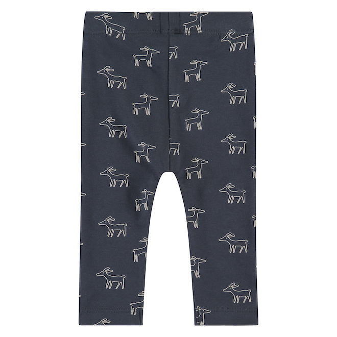 NWB22629252_2 Babyface Baby Jersey Hose in Navy Blau - Bambis Allover - SALE