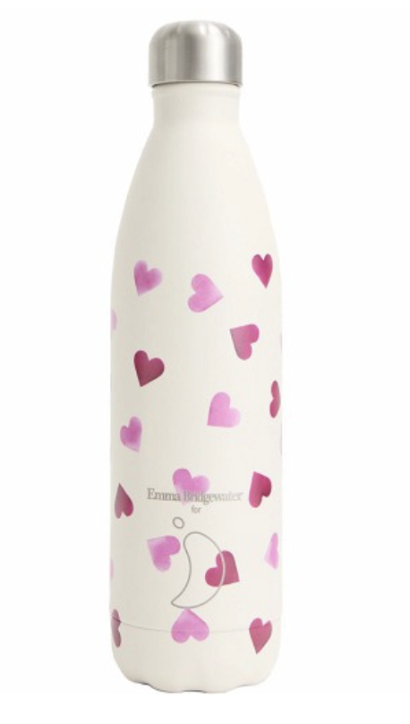 Chilly's Edelstahl Thermos Flasche Emma Bridgewater - Pink Hearts - Herzen 750 ml Chilly's Edelstahl Thermos Flasche Emma Bridgewater - Pink Hearts - Herzen 750 ml