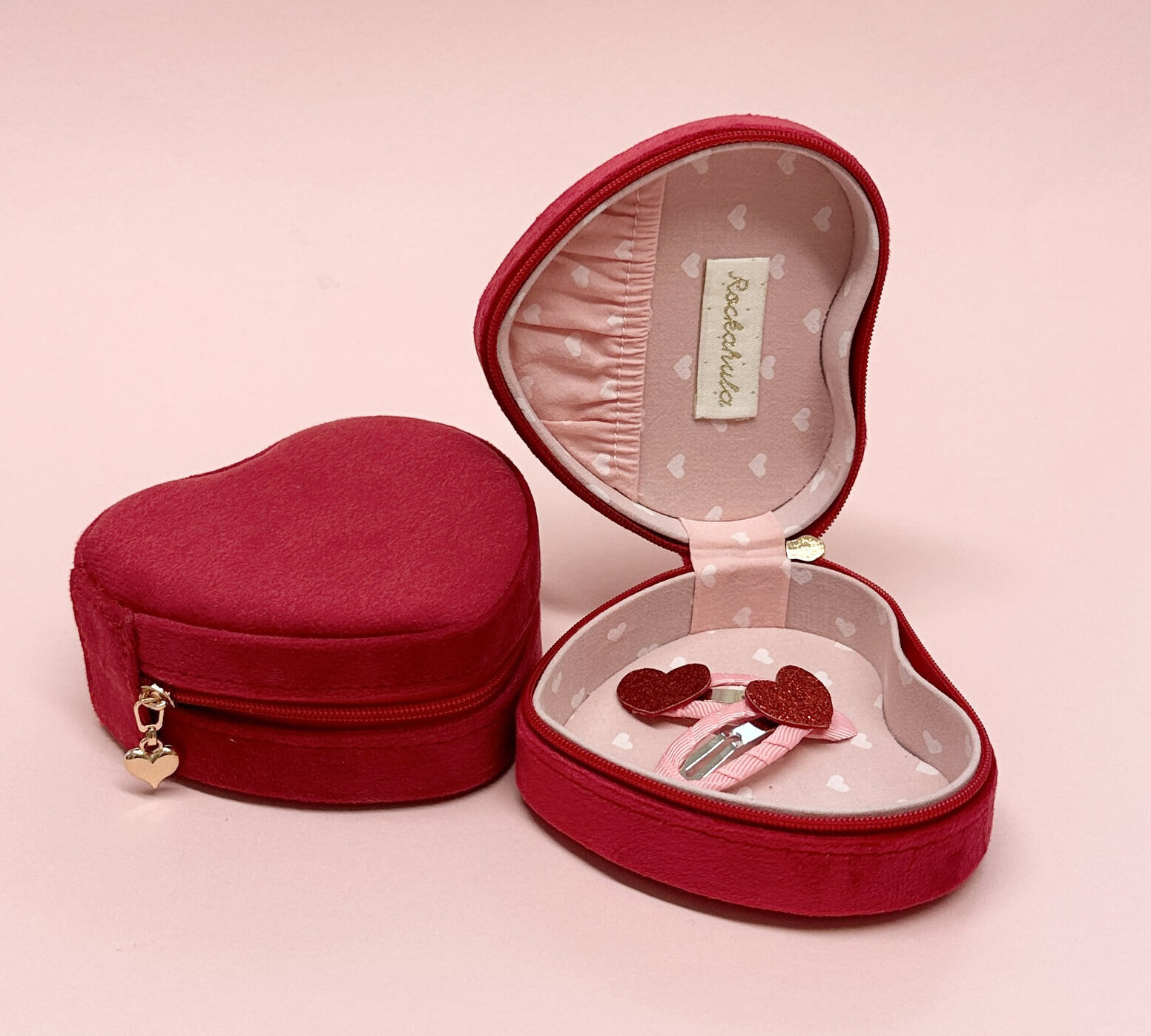 Rockahula Love Heart Jewellery Box - Liebe Herz Schmuckkasten