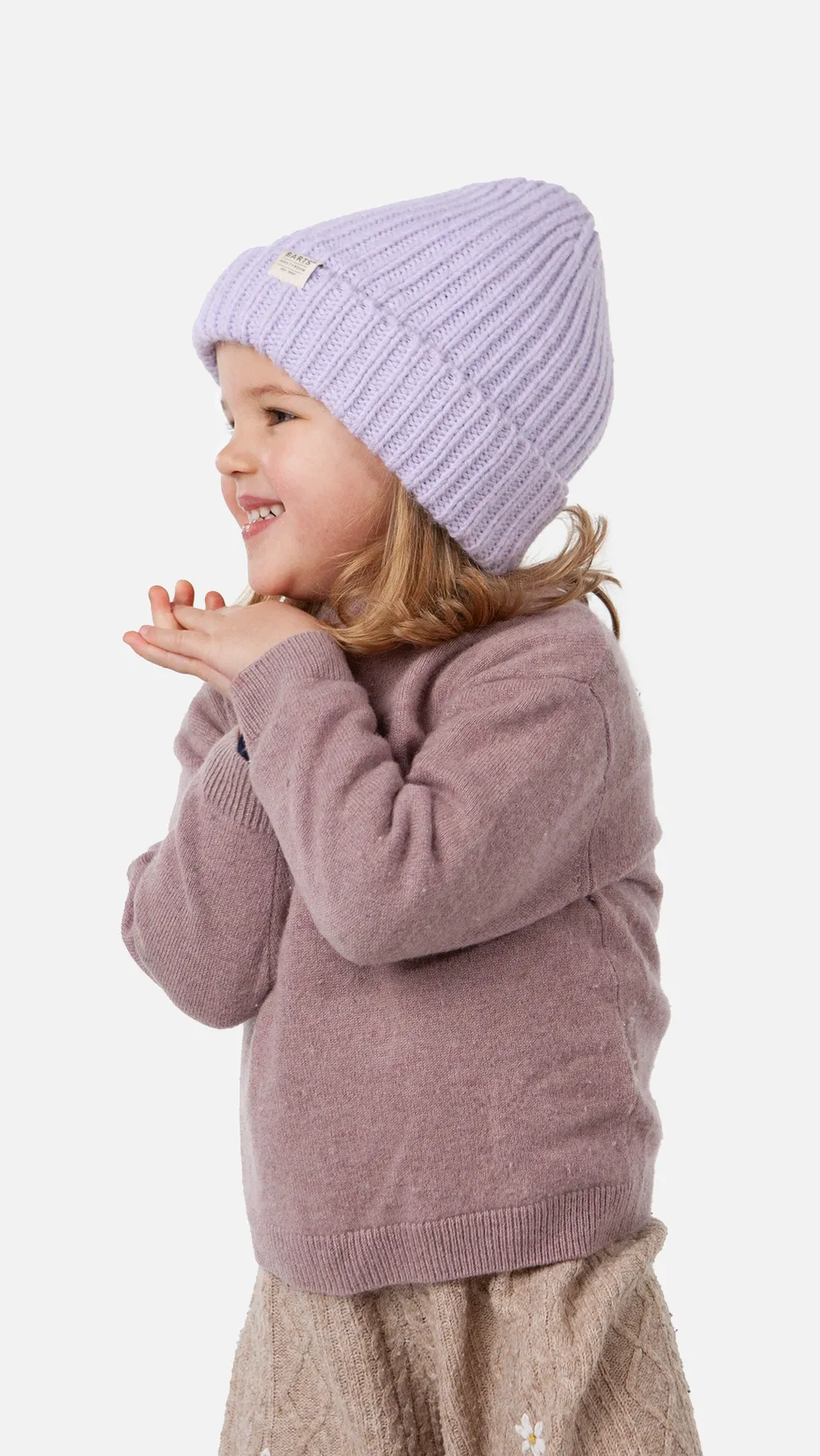 Barts Kids Jeansy Beanie in Lilac Flieder Barts Kids Jeansy Beanie in Lilac Flieder
