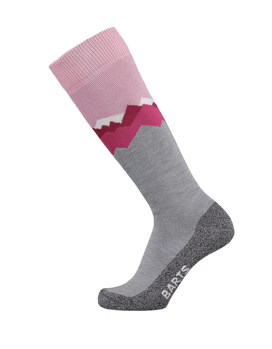 5772_skisock-mountains_08 Barts Skisocken Active Comfort Socks - Berge in Pink