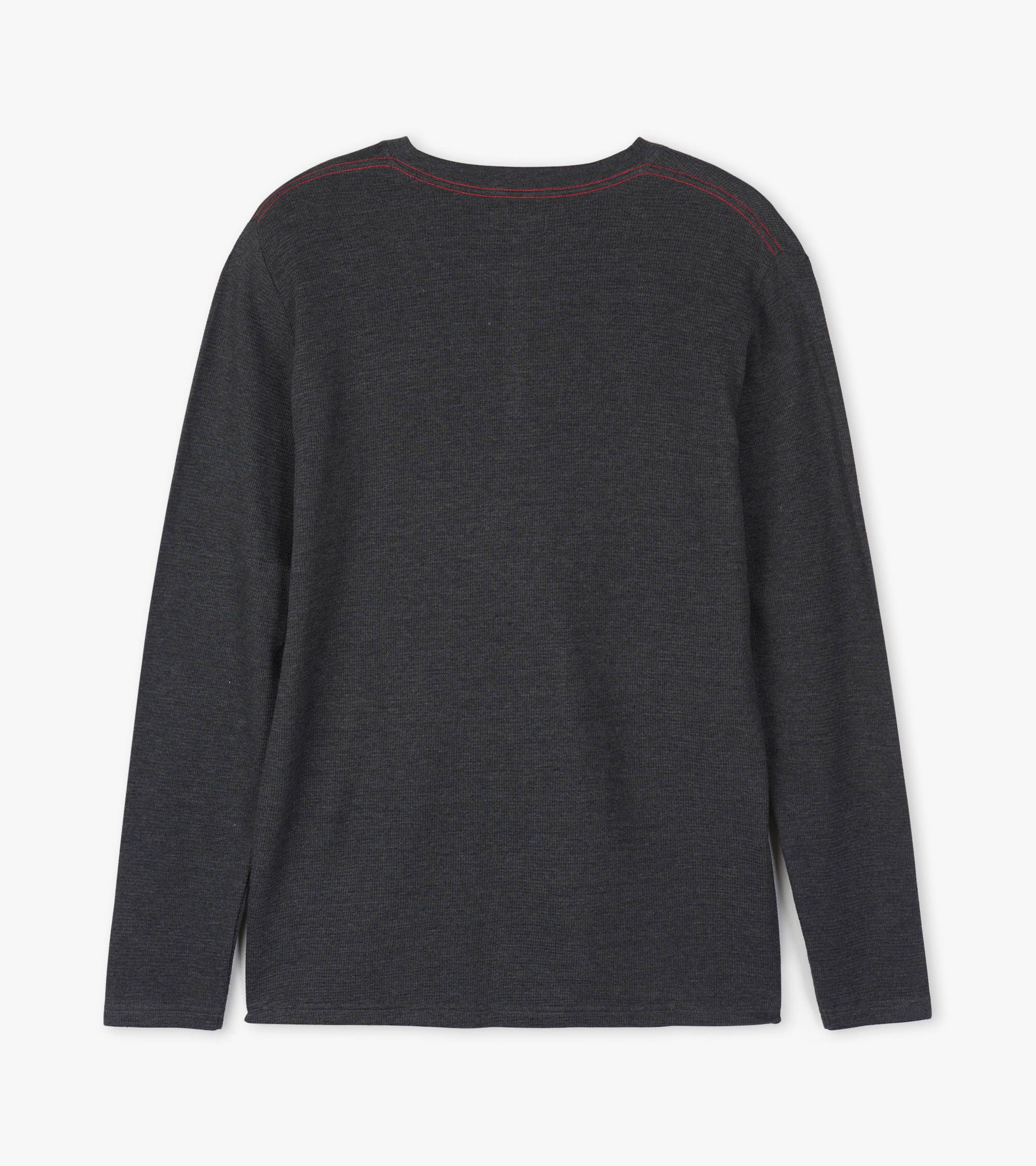 Little Blue House Langarm Henley T-Shirt - Buffalo Karo - SALE