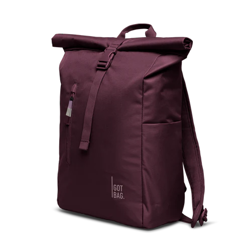 GOT BAG ROLLTOP EASY KRAKEN - Rolltop Rucksack in Kraken Weinrot