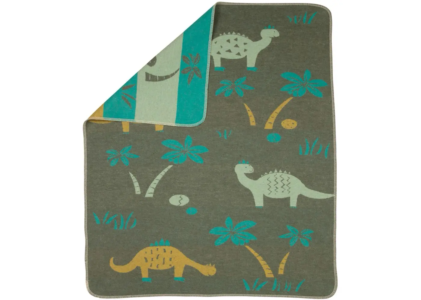 7306_55_2 David Fussenegger Juwel Babydecke JUWEL Baby- und Kinderdecke Dinos