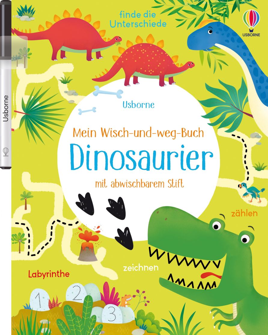 Usborne Mein Wisch und weg Buch - Dinosaurier